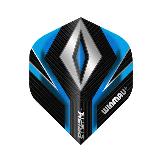 Winmau Prism Alpha Flights Blue Diamond
