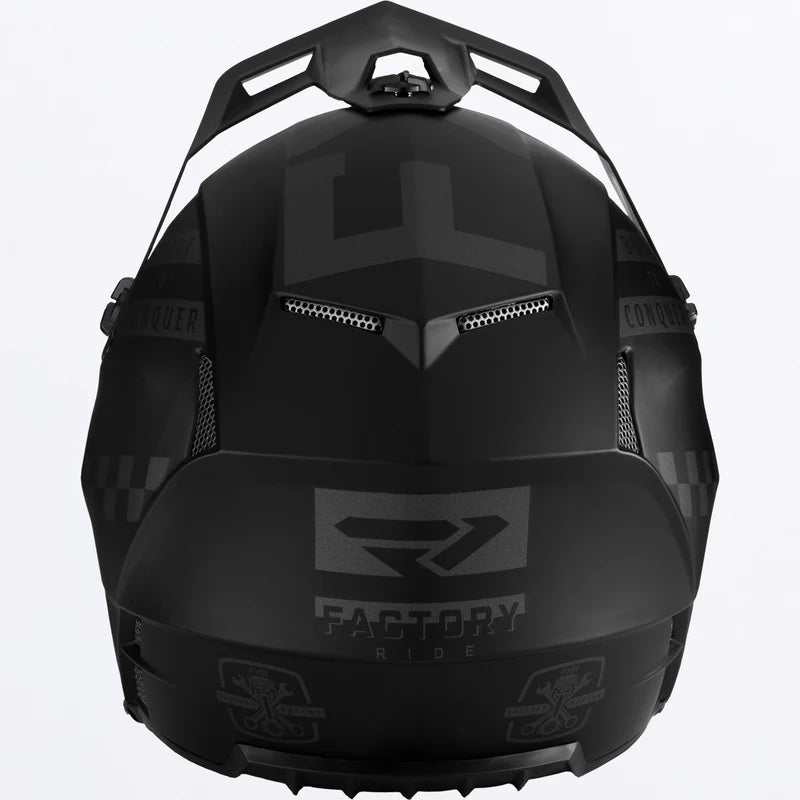 FXR Clutch Gladiator Helmet Black Ops Size L