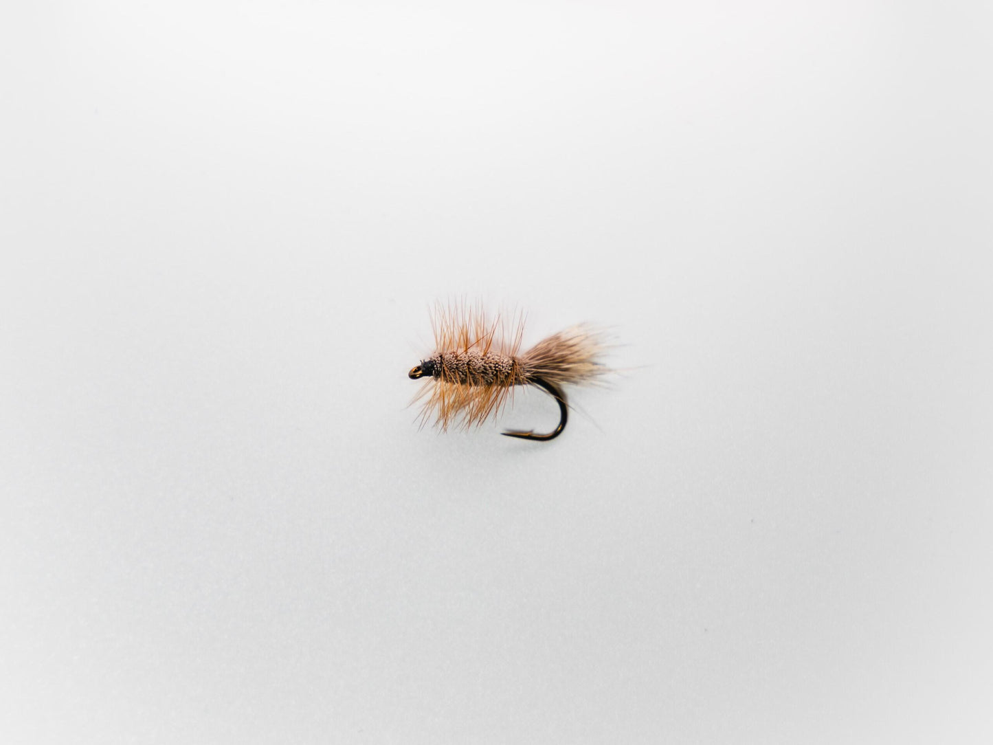 Dry Fly Brown Body Brown Hackle Bug #10