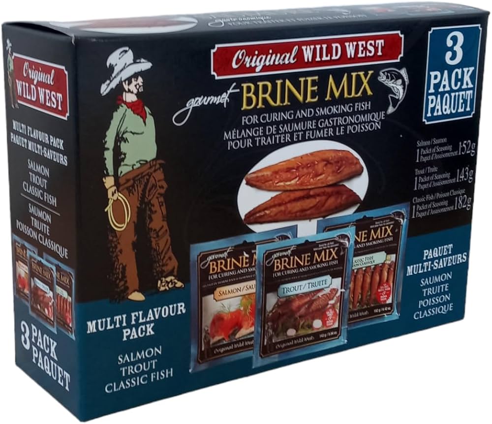 Wild West Briine Mix Curing & Smoking Salmon