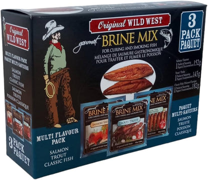 Wild West Briine Mix Curing & Smoking Salmon