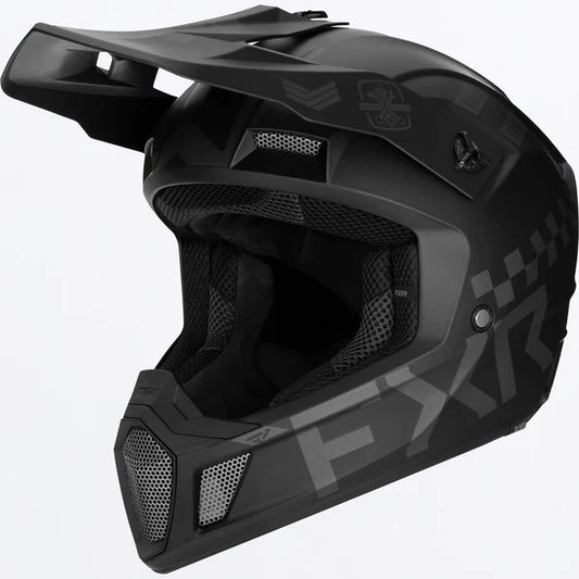Clutch Gladiator Helmet Black OPS Large