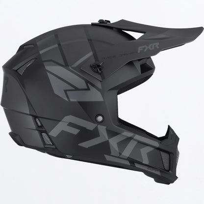FXR Clutch Comp MX Helmet Black Ops Size M