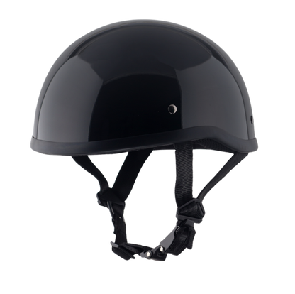 Classic Beanie Helmet Without Visor QR Dull Black Size 2XL