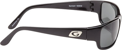 Guideline Current Polarized Sunglasses Black Frame Gray Lens