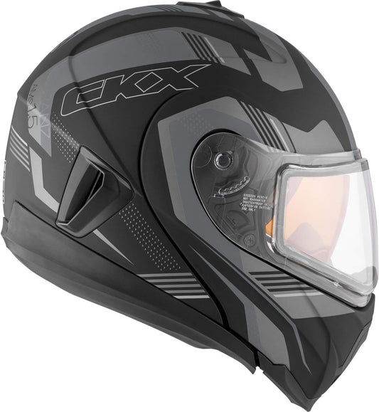 CKX Tranz 1.5 Helmet AMS DL Omega Gray Size 2XL