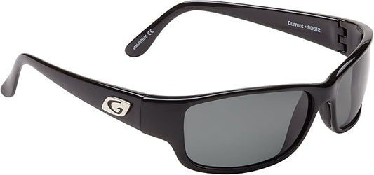 Guideline Current Polarized Sunglasses Black Frame Gray Lens