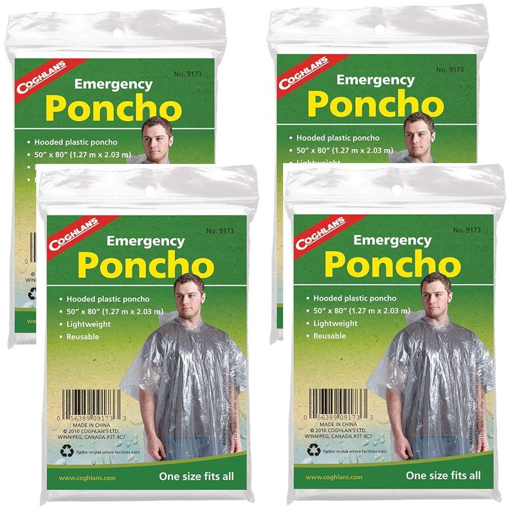 Coghlans Emergency Poncho OS