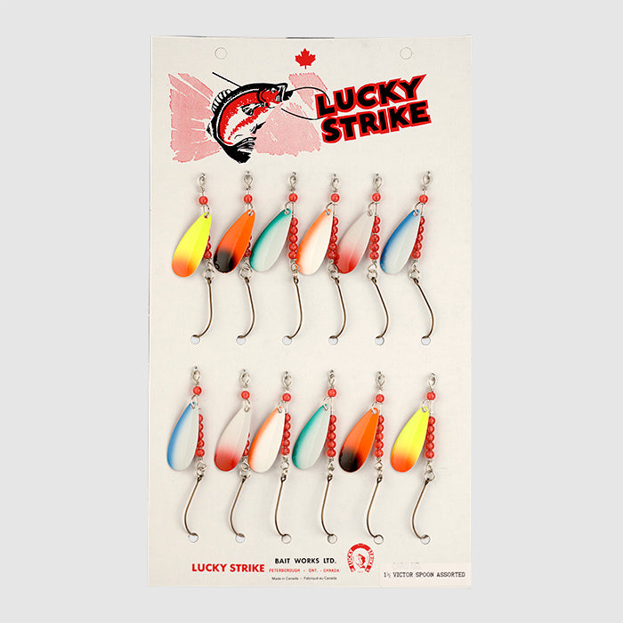 Lucky Strike 1" Victor Assorted Spoons