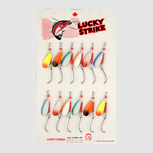Lucky Strike 1" Victor Assorted Spoons