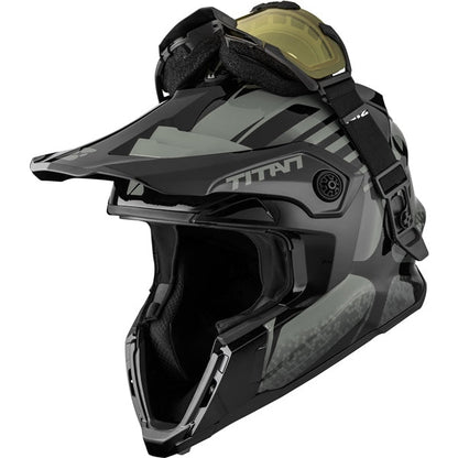 HELM TITAN DL AVID OLIVE NIGHT GLOSS XL