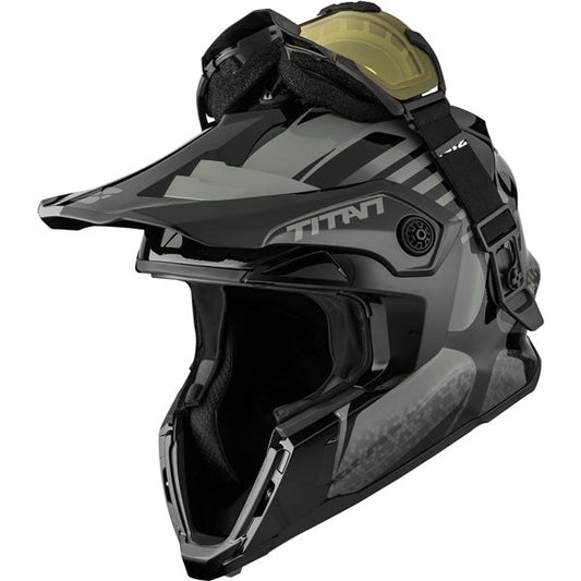 HELM TITAN DL AVID OLIVE NIGHT GLOSS XL
