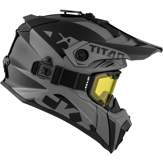 CKX Titan Air Flow Extra DL Helmet Gray Size S
