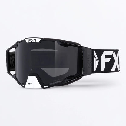 FXR Pilot Goggles Black and White