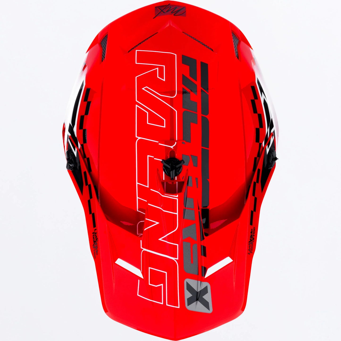 FXR Clutch MX Helmet Youth's Red Size XL