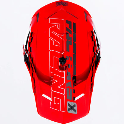 FXR Clutch MX Helmet Youth's Red Size XL