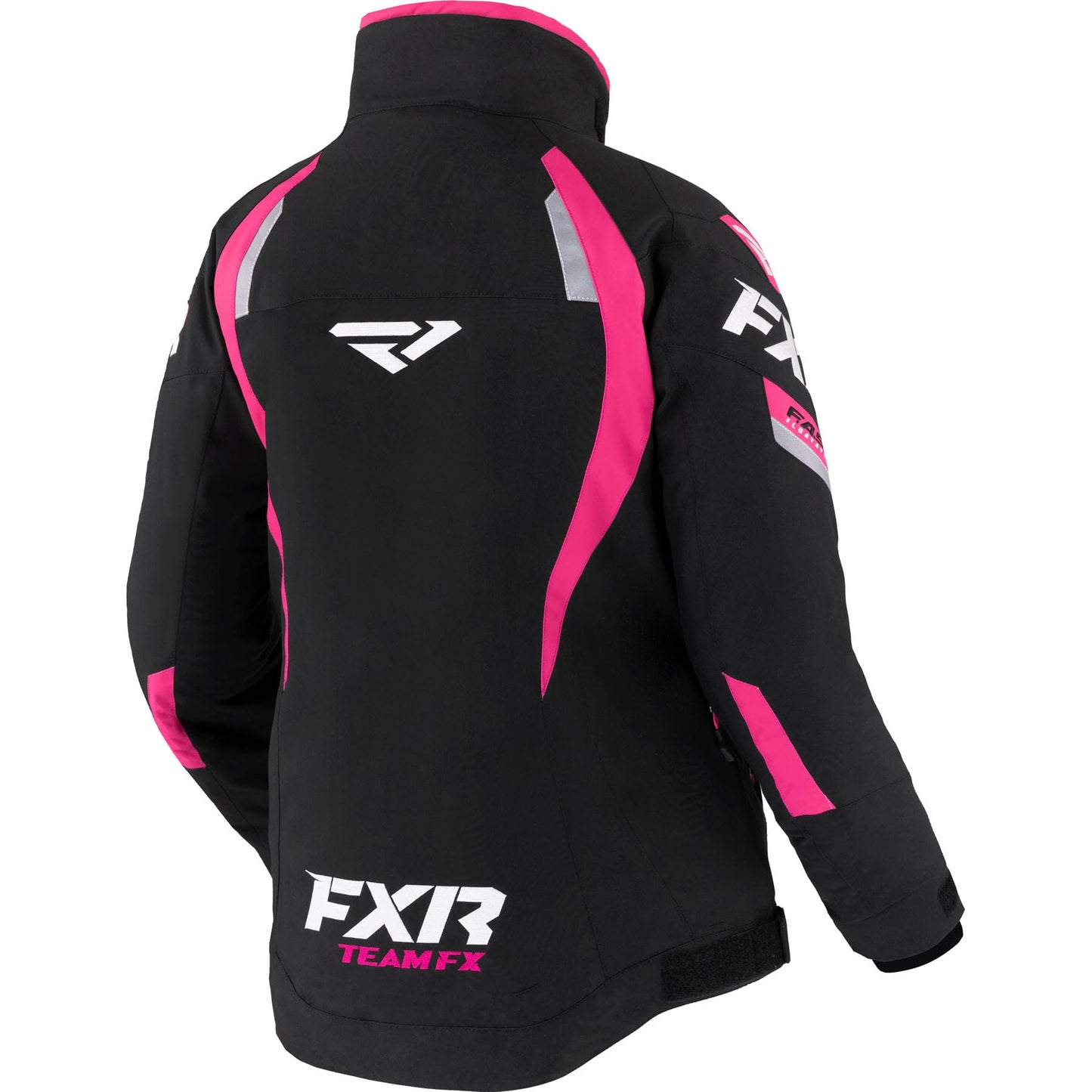 FXR Team FX Jacket Women's Black and Fuchsia Size 4