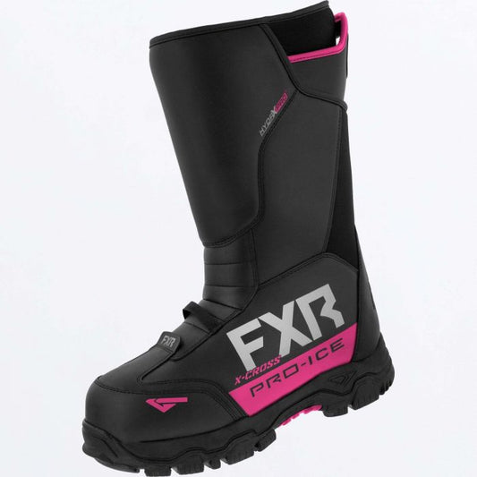 X-CROSS PRO-ICE BOOT BK/FU SZ7