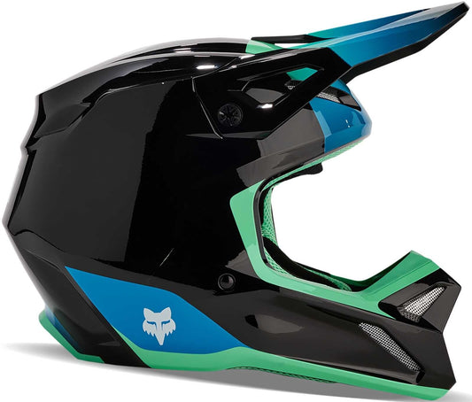 Fox V1 Ballast Helmet BK/BU MD