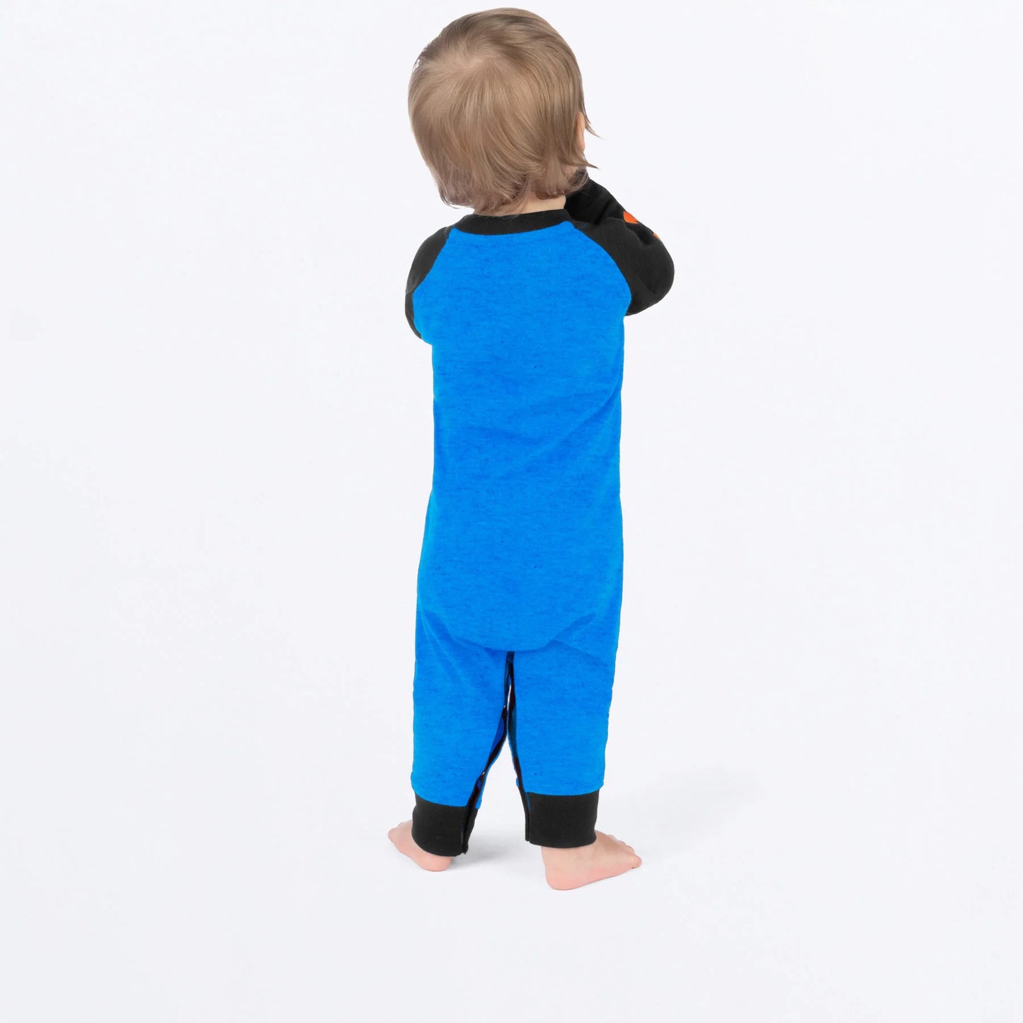 FXR Infant Race Division Onesie Blue Heather/Black Size 12-18 Months