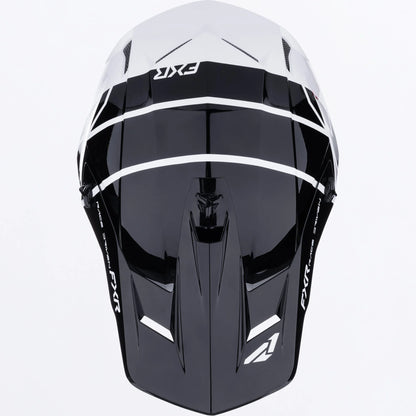 FXR Clutch MX Helmet Youth's White/Black Size M