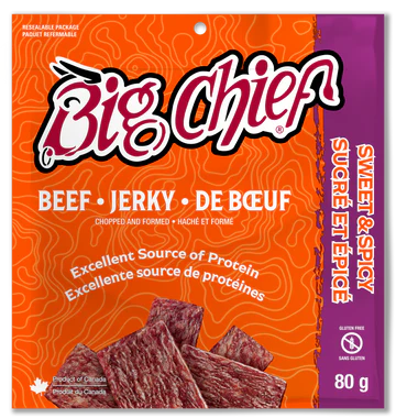 Big Chief Beef Jerky Sweet & Spicy 80 g