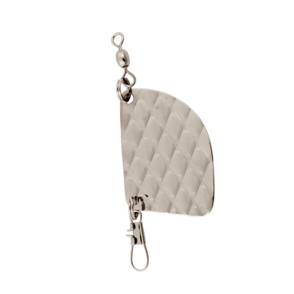 Lucky Strike Rudder Flash Spinner Nickel 1.5"