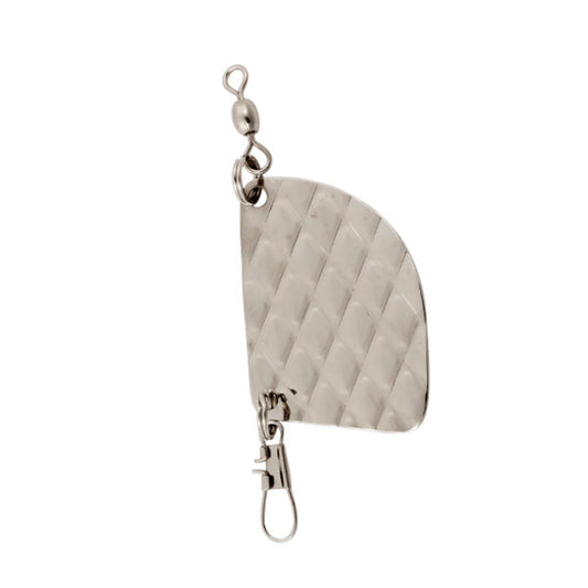 Lucky Strike Rudder Flash Spinner Nickel 1.5"