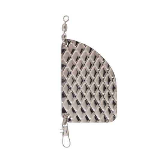 Lucky Strike Rudder Flash Spinner Nickel 2.5"