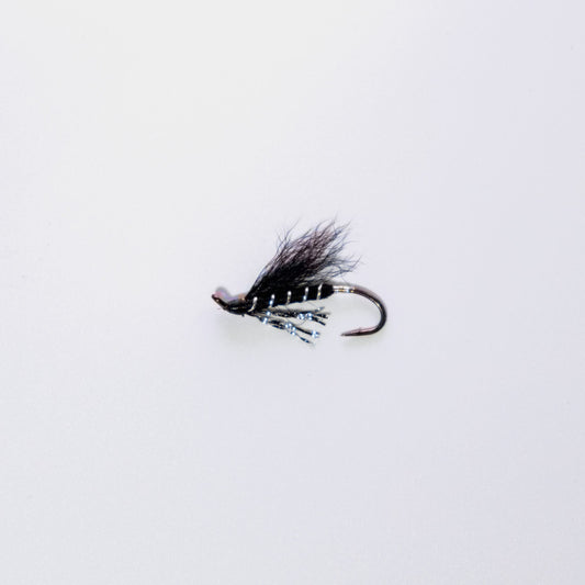 Wet Fly Silver Rib Flash #12