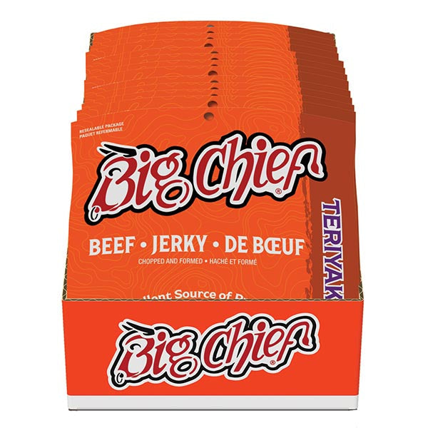 Big Chief 415 Teriyaki Beef Jerky 80ga
