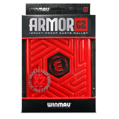 Winmau Armor GT2 Dart Case Red