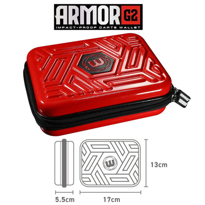 Winmau Armor GT2 Dart Case Red