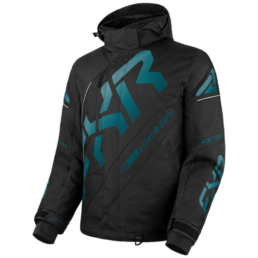 FXR CX Jacket Men's Black/Steel Size M