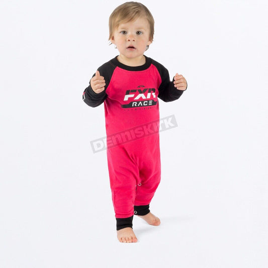 INFANT RACE DIVISION ONESIE Rass/BK SZ12-18 MTH