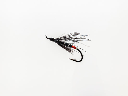 Wet Fly Black Bear Red Butt #4