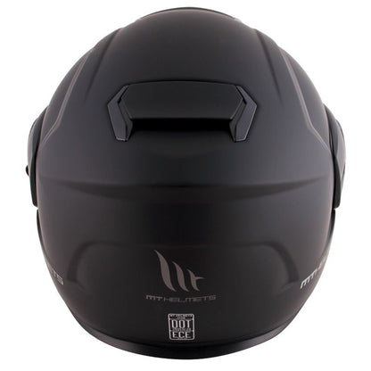 Atom Helmet SV Solid Matte Black Size 2XL