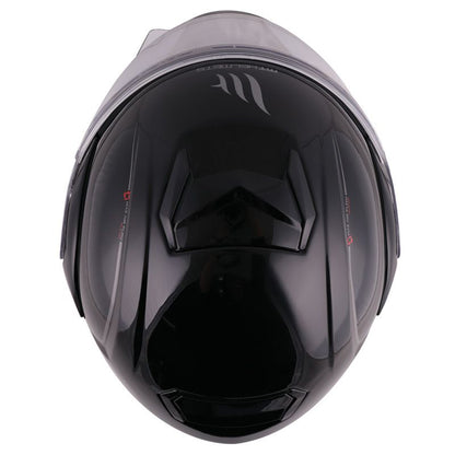 MT Helmets Atom SV Double Lens Black Size S
