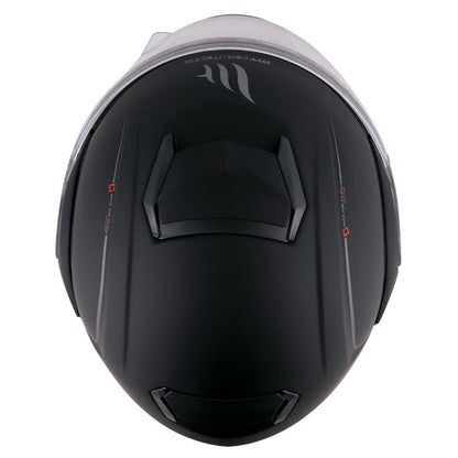 MT Helmets Atom SV Double Lens Matte Black Size S