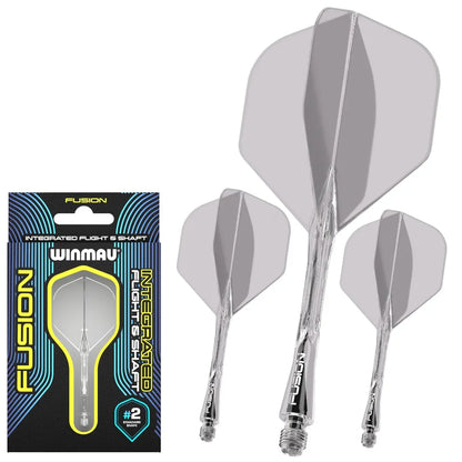 Winmau Fusion #2 Dart Flight and Shaft Clear Medium