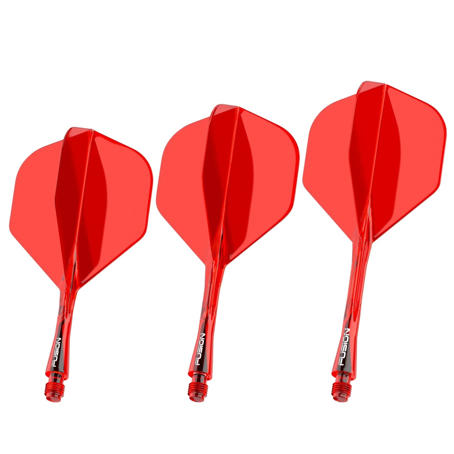 Winmau Fusion #2 Dart Flight and Shaft Red Medium