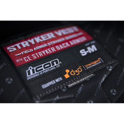 Vest Stryker Black Size 2XL/3XL