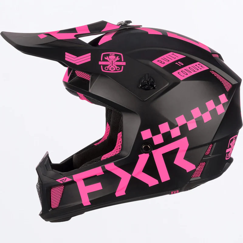 FXR Clutch Gladiator Helmet Pink Size L