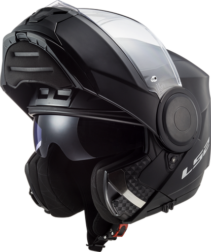 HELM HORIZON BK MAT M LS2