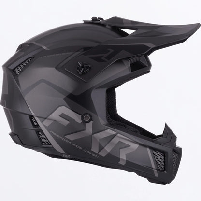 FXR Clutch EVO Helmet Youths' Black Ops Youths' Size L