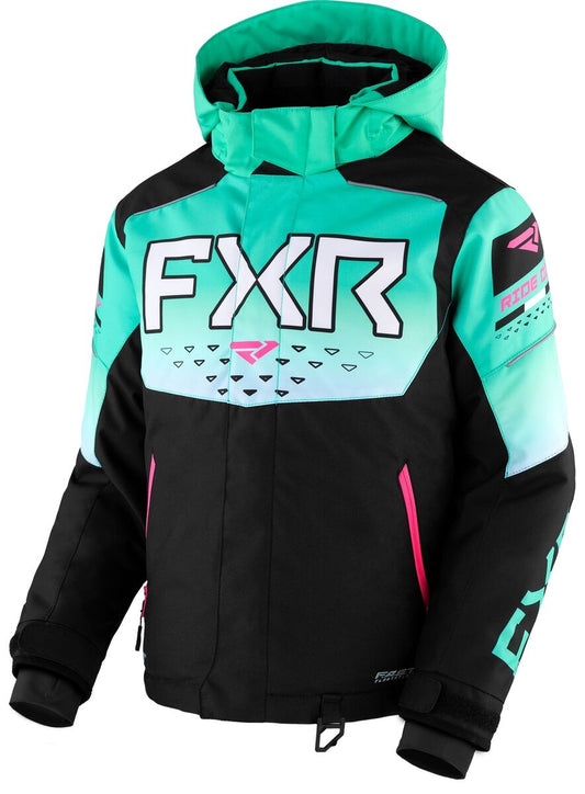 CH HELIUM JACKET BLACK/MINT FADE/E PINK SZ4