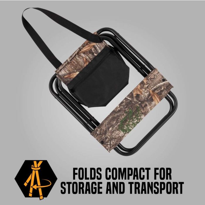 Allen Vanish Foldable Seat with Backrest Camo
