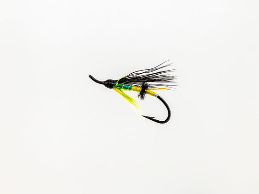 Wet Fly Green Highlander #10