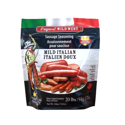 Wild West Sausage Seasoning Mild Italian