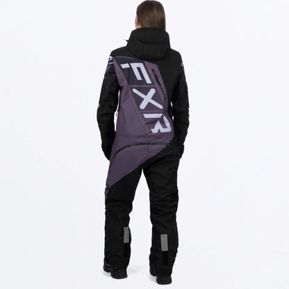 FXR CX F.A.S.T. Monosuit Women's Black/Muted Grape Size 12